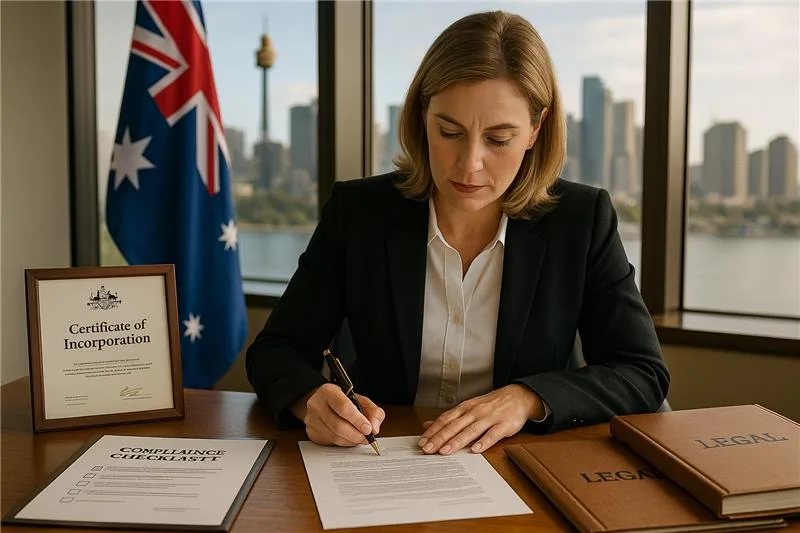 Resident Director providing legal compliance for foreign-owned Australian companies.