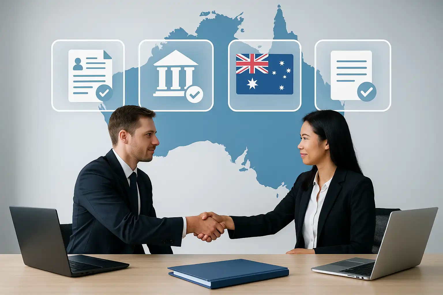 Business consultant assisting with Australian company registration and compliance.